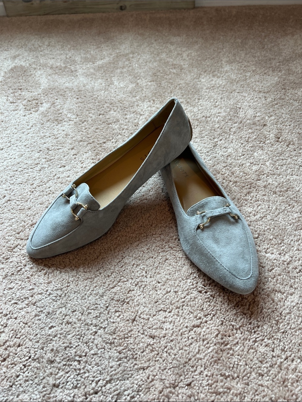 NWT Talbots Suede Francesca Driving Shoes